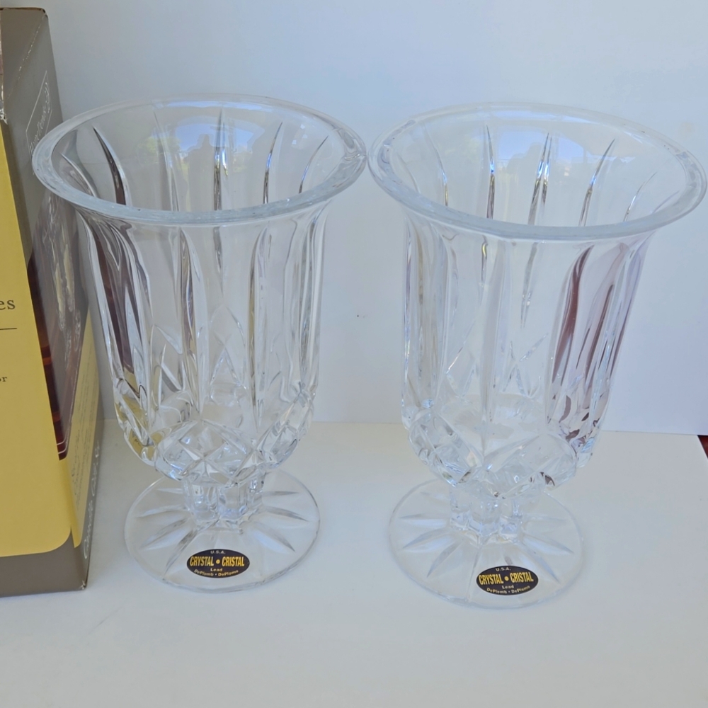 Set of two Crystal Hurricanes